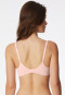 Underwired bra with floating cups pearl - Unique Micro