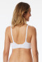 Soft bra with cup Medium Support white - Unique Micro