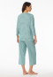 Schlafanzug 3/4-lang jade - Comfort Nightwear