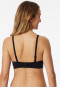 Soutien-gorge bandeau avec coques High Support noir - Unique Micro