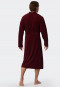 Accappatoio in spugna leggera bordeaux - Feather Terry
