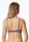 Soutien-gorge rembourré sans armatures mauve - Invisible Soft
