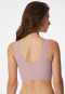 Bustier microfiber removable pads soft pink - Invisible Soft