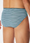 Supermini modal rayures kaki - Long Life Soft