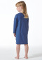 Camicia da notte a manica lunga in cotone organico panda blu - Girls World