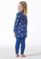 Pigiama lungo in Organic Cotton leggings panda blu - Girls World