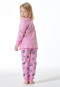 Pyjama long coton bio poignet panda rosé - Girls World