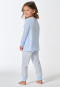 Schlafanzug lang Bündchen Ringel air - Kids Nightwear