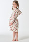 Bademantel Velours Animal Print off-white - Kids Nightwear