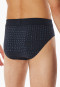 Mini-slip Fine Interlock graphite imprimé - Fine Interlock