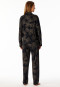 Pyjamas Interlock Ginkgo black printed - Modern Nightwear