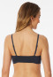 Bustier lace without underwire graphite - Modern Lace
