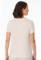 Maglietta a maniche corte a scollo tondo off-white - Mix+ Relax