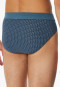 Rio-Slip kariert atlantikblau - 95/5