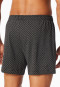 Boxer shorts 2-pack jersey plain patterned paper airplane brown - Boxer shorts multipacks