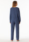 Pyjama long bleu jeans - Casual Nightwear