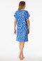 Camicia da notte a maniche corte interlock celeste - Modern Nightwear