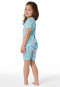 Short pyjamas fine rib sea animals light green - Girls World