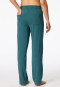 Pantalon long en interlock mercerisé vert - Mix+Relax