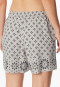 Pants short ikat pattern gray-jaspé-gray - Mix+Relax
