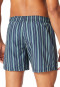 Badeshorts Webware Streifen lime - Aqua
