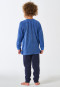 Pyjama long tissu éponge poignet renard bleu - Kids Nightwear