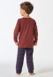 Pyjama long rayures nougat - Kids Nightwear