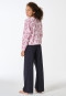 Pigiama lungo con cuori rosa tenue - Teens Nightwear