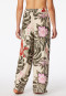 Hose lang Viskose-Webware Blumen multicolor  Mix+Relax