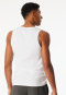 Tank Top Doppelripp weiß - SCHIESSER 150 Years