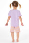 Short pyjamas striping orchid - Kids Nightwear