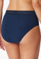Period panties retro 2-pack lace black/dark blue - SCHIESSER Care
