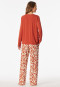 Long pyjamas terracotta - Selected Premium