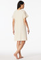 Sleep shirt short sleeve interlock short pearl - Modern Allure