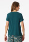 Maglietta a maniche corte a scollatura a V verde - Mix+ Relax