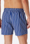 Badeshorts Webware gestreift off-white - Classic Swim