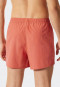 Boxershorts 2er-Pack Karomuster dunkelblau/orange - Fun Prints