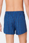 Boxershorts 2er-Pack Webware royal kariert - Boxershorts Multipack