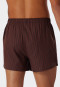 Boxer shorts 2-pack woven fabric solid striped multicolored - Boxershorts Multipacks