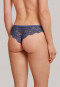 Brazil panty micro lace blue - Sustainable Lace