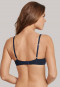 Reggiseno con ferretto e coppe blu notte - Long Life Softness