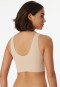 Bustier Microware removable pads sand - Invisible Soft
