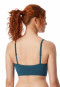 Bustier seamless herausnehmbare Pads petrol - Casual Seamless