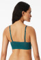 Brassière sans couture coussinets amovibles dentelle verte - Invisible Soft Lace