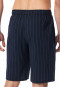 Pantaloni corti blu notte a strisce - Mix+ Relax