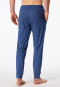 Pants long jersey cuffs blue-grey patterned - Mix+Relax