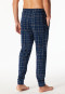 Hose lang Jersey Bündchen Karos multicolor - Mix+Relax