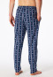 Pants long checks graphite printed - Mix+Relax