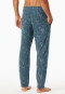 Hose lang khaki bedruckt - Mix+Relax