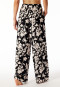 Pantalon long viscose-matière tissée fleurs multicolores Mix+Relax